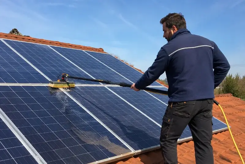 Nettoyage et entretien de panneaux solaires à Campbon