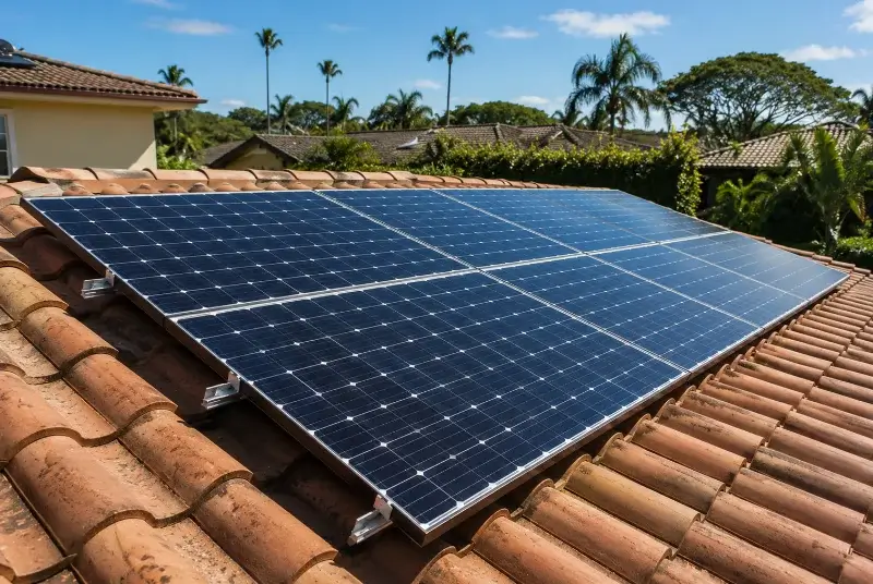 Installation de panneaux solaires à Campbon